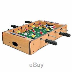 Mini Table Top Pool Air Hockey Football Foosball Soccer Family Games Toy Gift