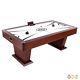 Monarch 7.5-ft Dark Wood Air Hockey Table With Electronic Game Controller