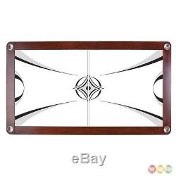 Monarch 7.5-ft Dark Wood Air Hockey Table With Electronic Game Controller