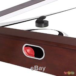 Monarch 7.5-ft Dark Wood Air Hockey Table With Electronic Game Controller