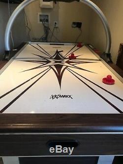 Monarch 7 Air Hockey Table By American Heritage /with Score Keeper