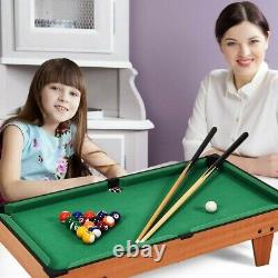 Multi Game Air Hockey Mini Pool Table Tennis Set 3in1 Tabletop Compact Combo Fun