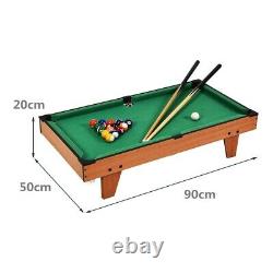 Multi Game Air Hockey Mini Pool Table Tennis Set 3in1 Tabletop Compact Combo Fun