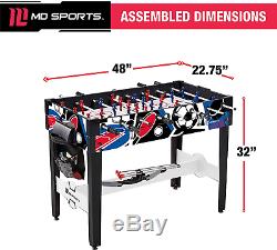 Multi Game Combination Table Set Air hockey Fusball Ping Pong Basketball Chess
