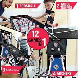 Multi Game Combination Table Set Air hockey Fusball Ping Pong Basketball Chess