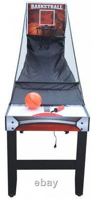 Multi-Game Table 4-in-1 54 in. Basketball Air Hockey Table Tennis Dry Erase
