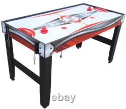 Multi-Game Table 4-in-1 54 in. Basketball Air Hockey Table Tennis Dry Erase