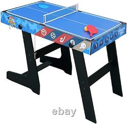 Multi Game Table 5-In-1 Combo Game Table, 5 Games with Hockey, Billiards, Table