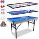 Multi Game Table, 5 in 1 Folding Portabel Games with Accessories pool table-1