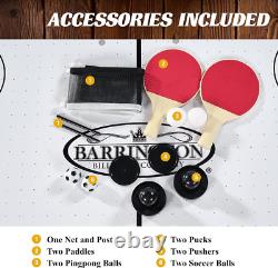 Multi Game Table Foosball, Table Tennis and Hockey Combo Table