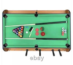 Multi-Game Table Pool, Air Hockey & Football