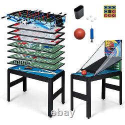 Multi Game Table Set Combo Game Table with Air Hockey, Bowling, Shuffleboard