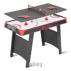 Multi Game Tables 2-in-1 Air Hockey Arcade Table 48in with Table Tennis Top Indoor