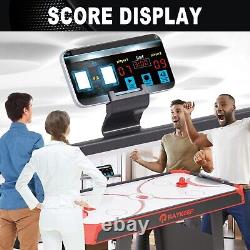 Multi Game Tables 2-in-1 Air Hockey Arcade Table 48in with Table Tennis Top Indoor