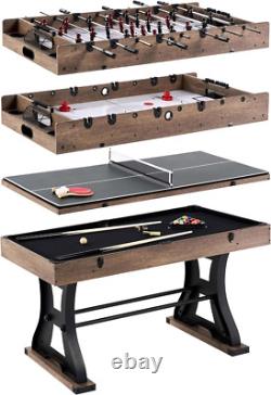 Multi Table Foosball, Table Tennis and Hockey Combo Table