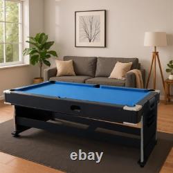 NEW 4 In 1 Multifunction 7FT Convertible Pool Table/Tennis/Office/Air Hockey NZ
