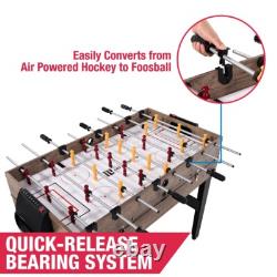 NEW 48 3-in-1 Multi Game, Pool Table, Air Hockey, Foosball Table, by MD Sports
