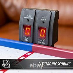 NHL 48 Rush Air Hockey Table with Automatic LED Electronic Scoring perfect