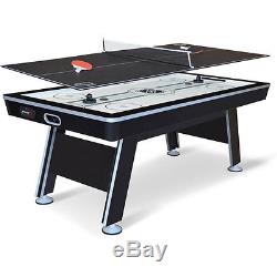 NHL 80 Air Powered Hockey with Table Tennis Top