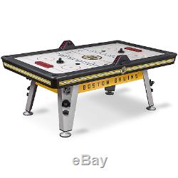 NHL Air Powered Hockey Table Boston Bruins 84 Inch Features Scratch and