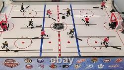 NHL Deluxe Rod Hockey Game Boston Bruins vs Chicago Blackhawks