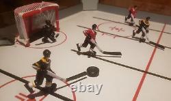 NHL Deluxe Rod Hockey Game Boston Bruins vs Chicago Blackhawks