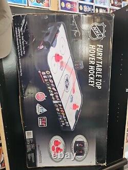 NHL Fury Table Top Air Powered Hockey Game 38, Includes Two Pushers NEW! Tr8