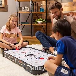 NHL Fury Table Top Hover Hockey Tabletop Air Hockey Game with Pucks and Pusher