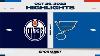 NHL Highlights Oilers Vs Blues October 26 2022