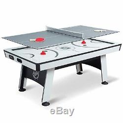 NHL Power Play Air Powered Hockey Table with Table Tennis Top 80 Inches Incl