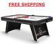 NHL Power Play Pro 84 Indoor Air Hockey Table with Overhead Projection LED and