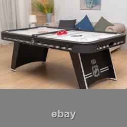 NHL Power Play Pro 84 Indoor Air Hockey Table with Overhead Projection LED and