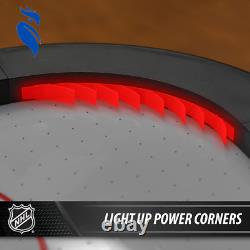 NHL Pro 84 Indoor Air Hockey Table Projection LED Scoring&Light-Up&Corners&Stad