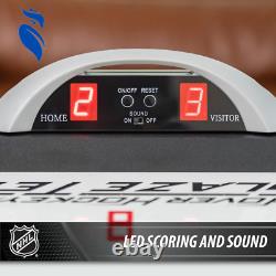 NHL Pro 84 Indoor Air Hockey Table Projection LED Scoring&Light-Up&Corners&Stad