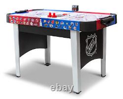 NHL Rush Hover Air Hockey Game Table with Electronic Scoreboard, Pucks & Pushers