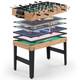 Naipo 48 10-in-1 Combo Game Table Foosball, Air Hockey, Pool & More