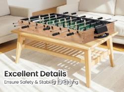 Naipo 48 10-in-1 Combo Game Table Foosball, Air Hockey, Pool & More