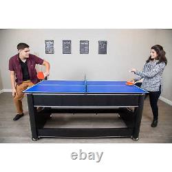 New Bluewave 6-Ft. Triple Threat 3 In 1 Multi Game Table