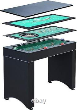 New Bluewave Monte Carlo 4-In-1 Casino Game Table