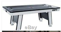 New ESPN Premium 84 Inch Air Powered Hockey Table with LED Touch Screen Scorer