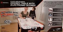 New MD Sports 48 Inch Air Powered Hockey Table with LED Electronic Scorer