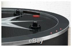 Orbit Eliminator Black 4-player Air Hockey Game Table 55 Electronic Scoreboard