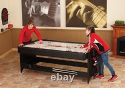 Original 2-in-1, 7-Foot Pockey Game Table (Air Hockey and Billiards)