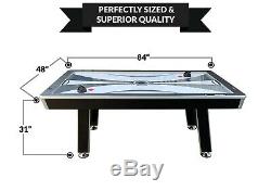 PUCK Apollo 7-Foot Air Hockey Table