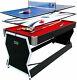 PUCK CYCLONE MULTI-GAME 3-in-1 Air Hockey Billiards Table Tennis Game Table NEW