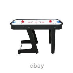 PUCK Calix 4-Foot Folding Air Hockey Table Black