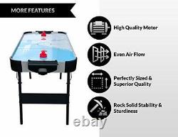 PUCK Frost 4-Foot Folding Air Hockey Table