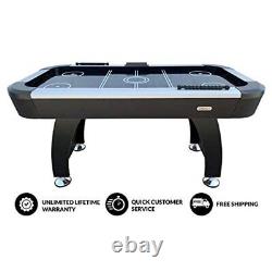 PUCK Pegasus 5.5-Ft Air Powered Hockey Game Table Arcade Set