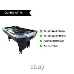 PUCK Pegasus 5.5-Ft Air Powered Hockey Game Table Arcade Set