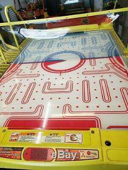 Pac Man Smash Coin Operated Air Hockey Table Game